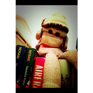 Small bookish primate